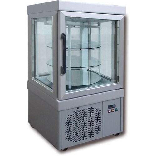 Tekna Vitrine de Pâtisserie Aluminium | 3 Etages | 670x640x(h)1260mm 