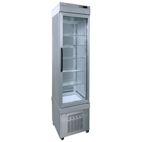 Tekna Congélateur Porte Vitrée | Aluminium | 5 Etages | 460x640x(H)1930mm