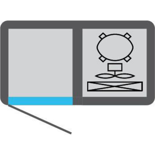 Tekna Vitrine Pâtisserie Comptoir | INOX | 2 Portes Vitrées | +10°/-5°C | Disponibles en 3 Tailles