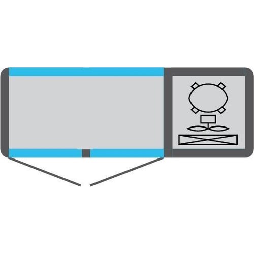 Tekna Comptoir Congélateur | Blanc | 2 Portes Vitrées (avant-arrière) | +5°/-25°C | 134x55x(H)88,5cm