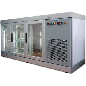 Tekna Vitrine Pâtisserie Comptoir | INOX | 3 Portes Vitrées (Avant-Arrière) | +10°/-5°C | 1780x550x(h)885mm Tekna Vitrine Pâtisserie Comptoir | INOX | 3 Portes Vitrées (Avant-Arrière) | +10°/-5°C | 1780x550x(h)885mm