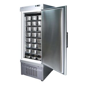 Tekna Congélateur Rangement de Bacs à Glaces | INOX | 5010 NFN | +5°/-25°C | pour 48x 5 Litres Bacs | 67x89x(H)193cm