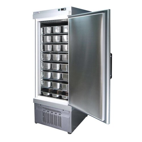 Tekna Congélateur Rangement de Bacs à Glaces | INOX | 5010 NFN | +5°/-25°C | pour 48x 5 Litres Bacs | 67x89x(H)193cm