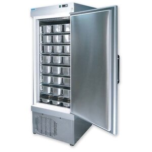 Tekna Congélateur Rangement de Bacs à Glaces | INOX | 5010 NFN/s | +5°/-35°C | pour 48x 5 Litres Bacs | 67x89x(H)193cm