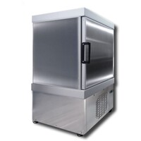 Congélateur à Crèmes Glacées | Gris | LAB 0090 NFA | pour 12x5 Litres | 90x64x(H)125cm