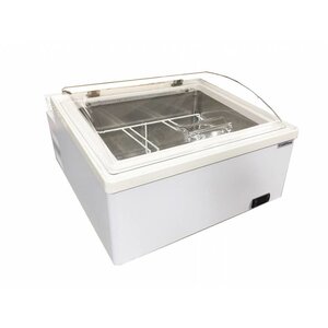 ColdFlow Vitrine à Glace de Table | ICE 3 V LED | pour 3x 5 Litres | 647x717x(h)402mm ColdFlow Vitrine à Glace de Table | ICE 3 V LED | pour 3x 5 Litres | 647x717x(h)402mm