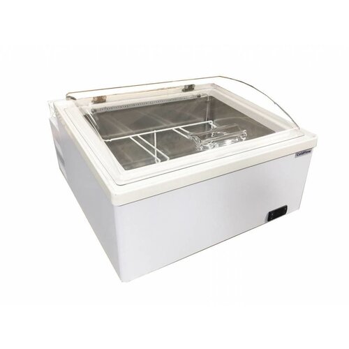 ColdFlow Vitrine à Glace de Table | ICE 3 V LED | pour 3x 5 Litres | 647x717x(h)402mm