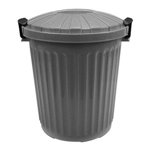 CHRselect Poubelle avec Couvercle Gris | 35x(H)41mm | 23 Litres