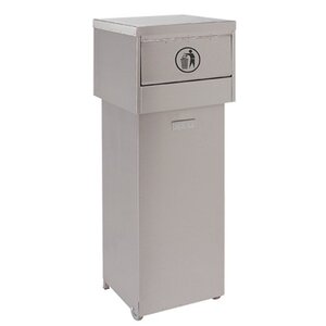 CHRselect Poubelle Fastfood - Mobile - INOX - 420x420x(h)1220mm CHRselect Poubelle Fastfood - Mobile - INOX - 420x420x(h)1220mm