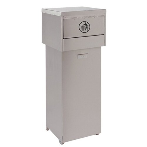 CHRselect Poubelle Fastfood - Mobile - INOX - 420x420x(h)1220mm CHRselect Poubelle Fastfood - Mobile - INOX - 420x420x(h)1220mm