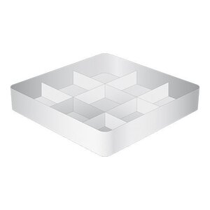 CaterRacks Casier à verres sans pieds - 9 compartiments - (h)8,5 cm - 15 cm de diamètre