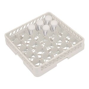 CaterRacks Casier à verres sans pieds - 25 compartiments - (h)8,5 cm - 9 cm de diamètre CaterRacks Casier à verres sans pieds - 25 compartiments - (h)8,5 cm - 9 cm de diamètre