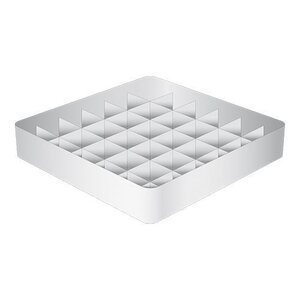 CaterRacks Casier à verres sans pieds - 36 compartiments - (h)8,5 cm - 7,4 cm de diamètre
