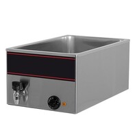 Bain-Marie INOX avec robinet |GN1/1-150mm | 1000Watt | 540x340x(H)230mm