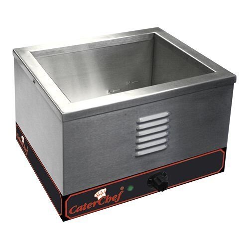 CaterChef Bain-Marie |GN1/2-150mm | 1000W | 360x350x(H)270mm