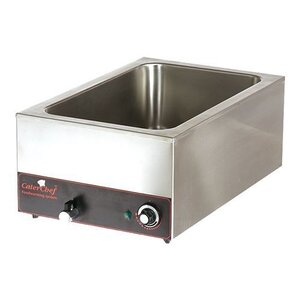 CaterChef Bain Marie| GN1/1-150mm | 610x380x(H)240 | 1200W | Robinet de vidange CaterChef Bain Marie| GN1/1-150mm | 610x380x(H)240 | 1200W | Robinet de vidange