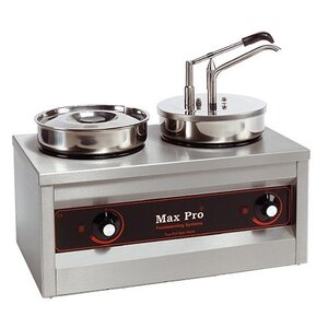 CHRselect Hotpot | Chauffe/Sauce-mets (cap.2pce.) avec dispenser | 2x4,5 Litres | 320W | H 43cm