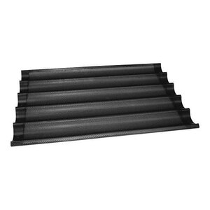 Unox Grille pour Baguettes | Antiadhésif | Pour 5 baguettes | 600x400mm Unox Grille pour Baguettes | Antiadhésif | Pour 5 baguettes | 600x400mm