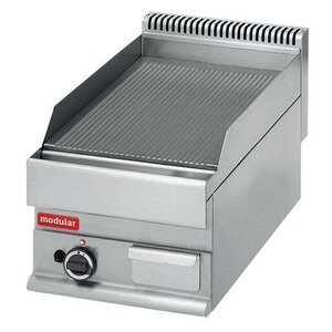 Modular Plaque de Four 650 Modulaire - Électrique - Rainuré - 40x65x(h)28cm - 4,5 kW - 400V Modular Plaque de Four 650 Modulaire - Électrique - Rainuré - 40x65x(h)28cm - 4,5 kW - 400V