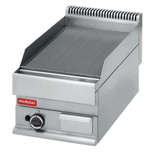 Modular Plaque de Four 650 Modulaire - Électrique - Rainuré - 40x65x(h)28cm - 4,5 kW - 400V Modular Plaque de Four 650 Modulaire - Électrique - Rainuré - 40x65x(h)28cm - 4,5 kW - 400V