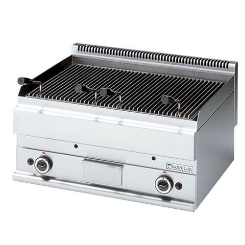 Modular Grill Pierre de Lave 650 Modulaire - Propane - Lisse - 70x65x(h)28cm - 11 kW
