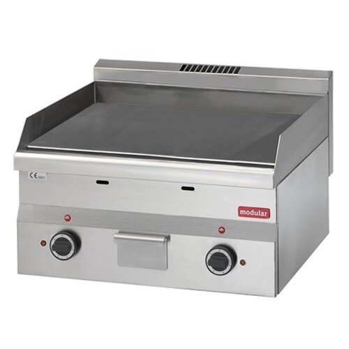 Modular Plaque de Four 600 Modulaire - Électrique - Lisse - 60x60x(h)28cm - 6 kW