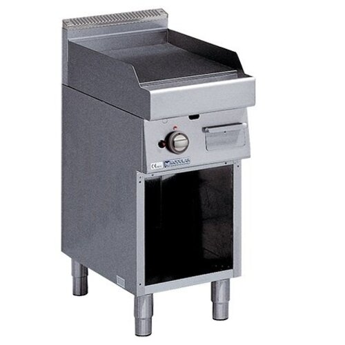 Modular Plaque de Four 700 Modulaire - Gaz - Lisse - Avec Châssis - 40x70x(h)85cm - 5,7 kW