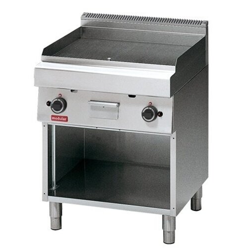 Modular Plaque de Four 700 Modulaire - Gaz - Lisse - Avec Châssis - 70x70x(h)85cm - 11,4 kW Modular Plaque de Four 700 Modulaire - Gaz - Lisse - Avec Châssis - 70x70x(h)85cm - 11,4 kW