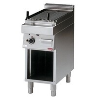Grill Pierre de Lave 700 Modulaire - Avec Châssis - 40x70x(h)85cm - 7,5 kW