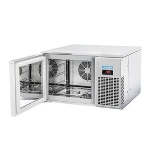 CaterCool Rapide Réfrigéré-Congélateur INOX | 600x610x(H)370mm | 3x 2/3 GN