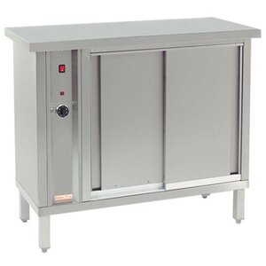 CHRselect Armoire Chauffante à Air Chaud pour 120 Assiettes - 1000W - 105x46x(h)90cm