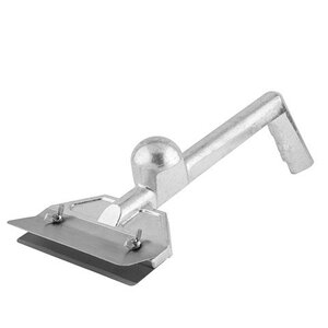 CHRselect Racloir pour Grille Maxi | Fonte d'Aluminium lourde | 410x150mm