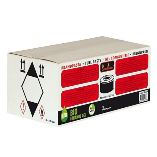 CHRselect Gel combustible | 72 Boîtes de 200 gr | Combustion 3 h CHRselect Gel combustible | 72 Boîtes de 200 gr | Combustion 3 h