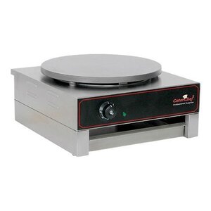 CaterChef Crêpière Professionnelle | Simple | Électrique | 3000W / 230V | Ø 40 cm