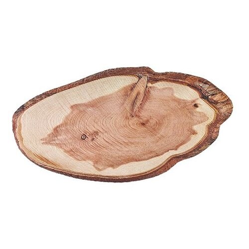 CHRselect Plat d'étalage Look Bois | Mélamine de haute qualité | 330x300x(H)20mm