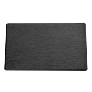 CHRselect Plat d'étalage Look Ardoise | Haute résistance à la rupture | 1/3GN