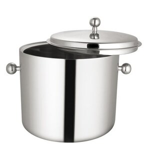 CHRselect Seau à Glace Luxe INOX 18/10 | Double paroi | Ø 310x(H)270mm | 8 Litres