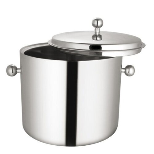 CHRselect Seau à Glace Luxe INOX 18/10 | Double paroi | Ø 310x(H)270mm | 8 Litres