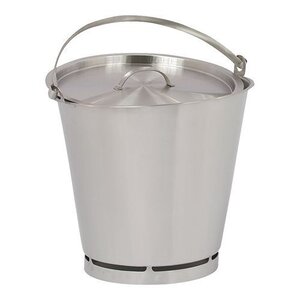 CHRselect Seau INOX 10 Litres - Gradué PRO | Sans Couvercle