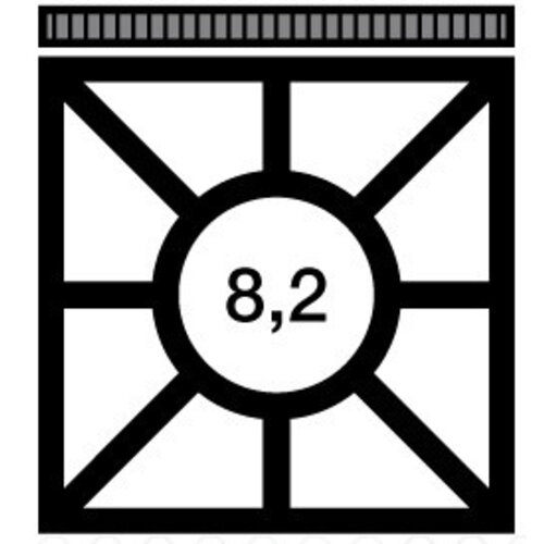 Modular Fourneau - 650 Modulaire - Gaz - avec Four - 70x65x(h)85cm - 13,2 kW Modular Fourneau - 650 Modulaire - Gaz - avec Four - 70x65x(h)85cm - 13,2 kW