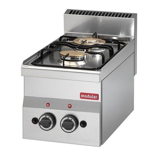 Modular Réchaud à Gaz 600 Modulaire | 2 Brûleurs | 6,9 kW | Propane | 300x610x(h)280mm Modular Réchaud à Gaz 600 Modulaire | 2 Brûleurs | 6,9 kW | Propane | 300x610x(h)280mm