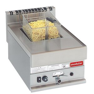 Modular Friteuse 650 Modulaire | Gaz | 8 Litres | 6,3 kW | 400x650x(H)280mm