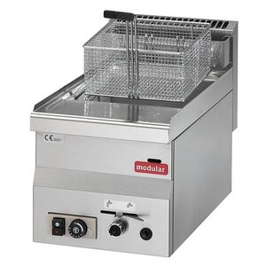 Modular Friteuse 600 Modulaire | Gaz | 8 Litres | 6,8 kW Propane | 300x600x(H)280mm