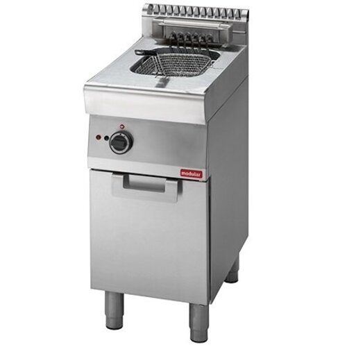 Modular Friteuse | Électrique | 700 Modulaire | 10 Litres | 400V | 7,5 kW | avec Châssis | 400x700x(h)850mm Modular Friteuse | Électrique | 700 Modulaire | 10 Litres | 400V | 7,5 kW | avec Châssis | 400x700x(h)850mm