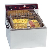Électrique Friteuse | 10 Litres | 6 kW | 400V | 370x430x(H)290mm | OFFRE XXL
