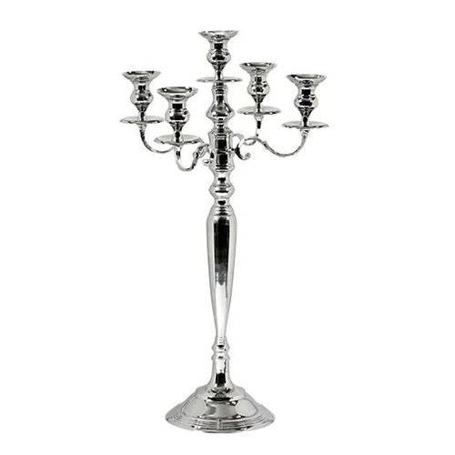 CHRselect Bougeoir M - Laiton - 5 Branches - 40 cm