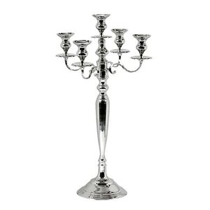 CHRselect Bougeoir XXL - Laiton - 5 Branches - 100 cm