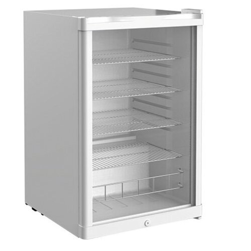 CHRselect Réfrigérateur Porte Vitrée |  Exquisit Blanc  | 115 Litres  | 550x540x840(h)mm