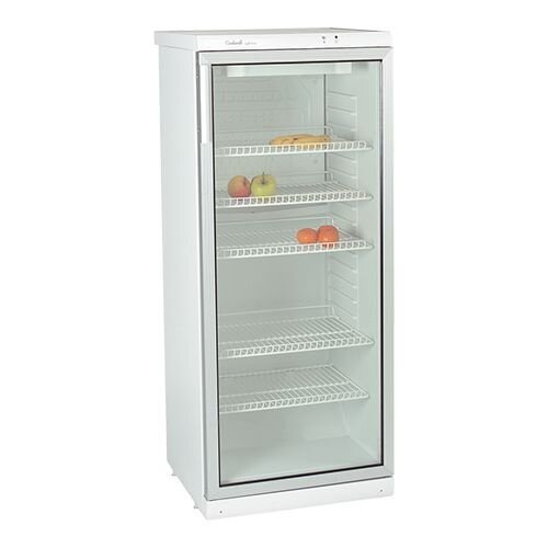 Exquisit Réfrigérateur Porte Vitrée | 270L | 5 Grilles Réglables | 600x600x(h)1450mm
