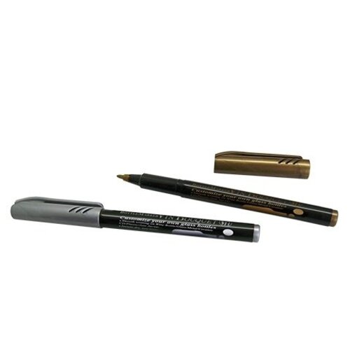 CHRselect Set de Marqueurs pour Bouteilles de Vin Or&Argent